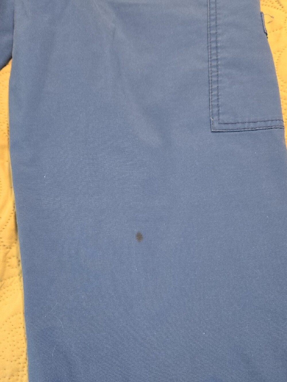 Women’s Cargo Utility Scrub Pants in Royal Blue - Picture 6 of 6